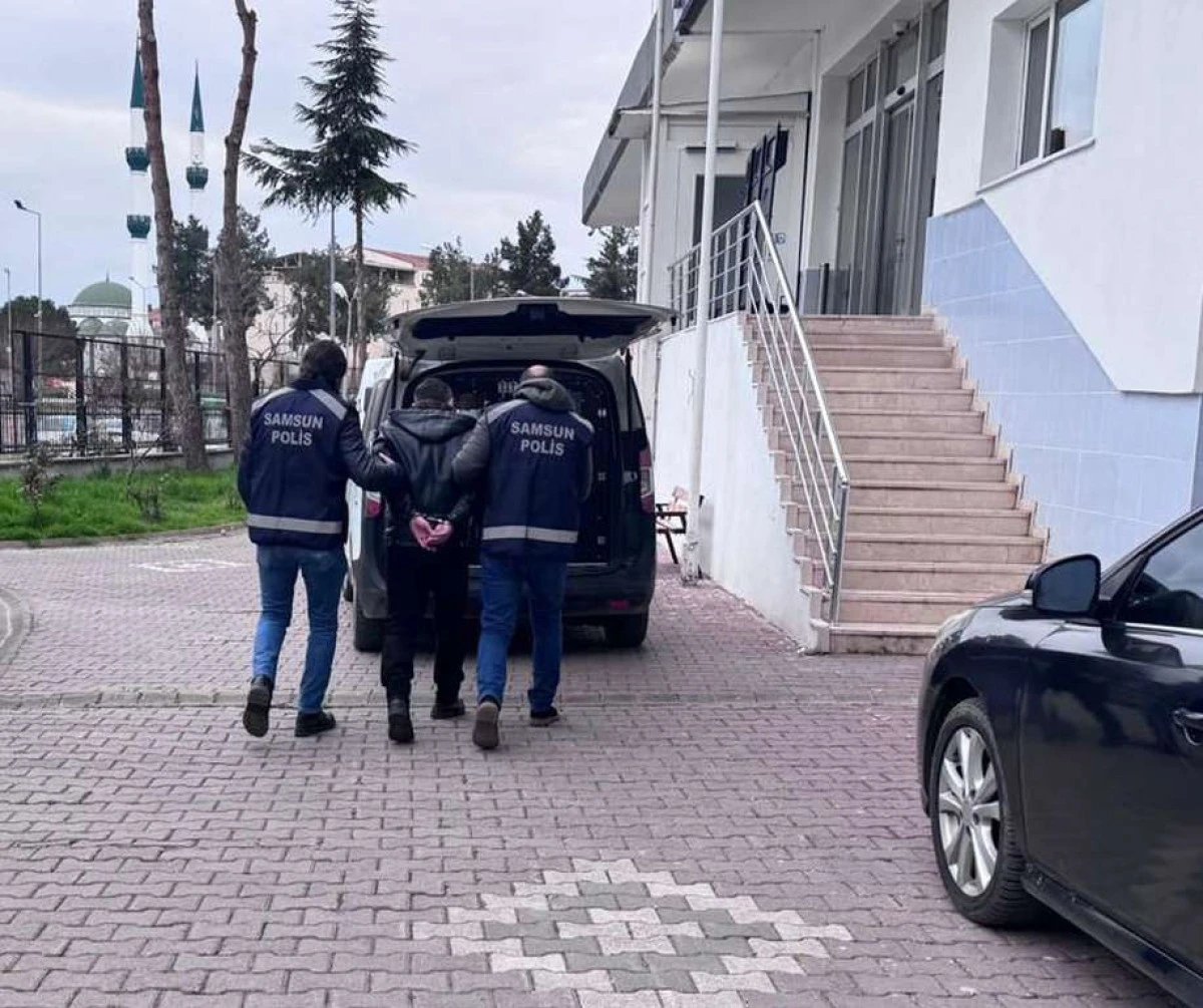 Samsun'da firari h&uuml;k&uuml;ml&uuml; yakalandı