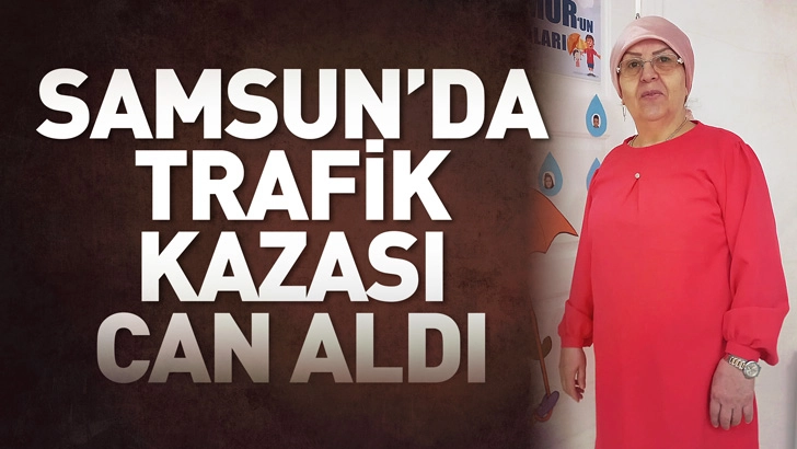 Samsun'da motosikletin &ccedil;arptığı elektrikli bisikletin s&uuml;r&uuml;c&uuml;s&uuml; belediye iş&ccedil;isi &ouml;ld&uuml;