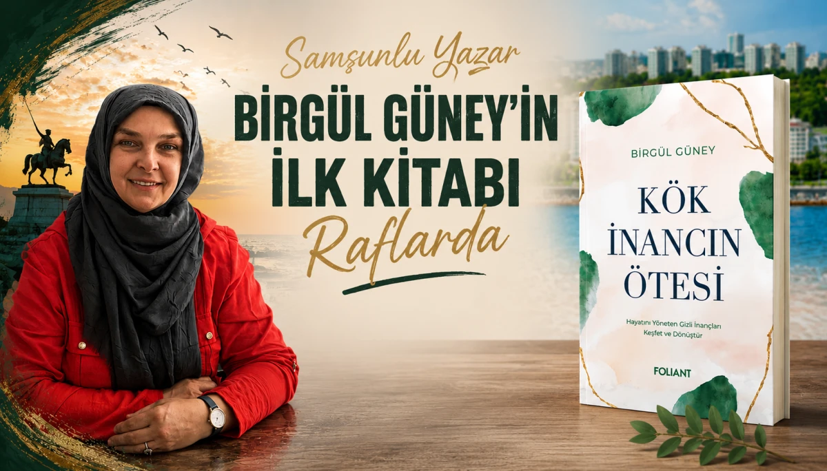 Samsunlu Yazar Birg&uuml;l G&uuml;ney'in İlk Kitabı Raflarda