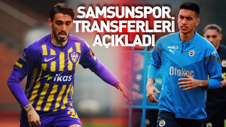 Samsunspor, İrfan Can Eğribayat ve Yal&ccedil;ın Kayan transferlerini a&ccedil;ıkladı