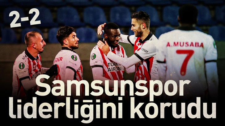 Samsunspor İzlanda'dan lider dönüyor