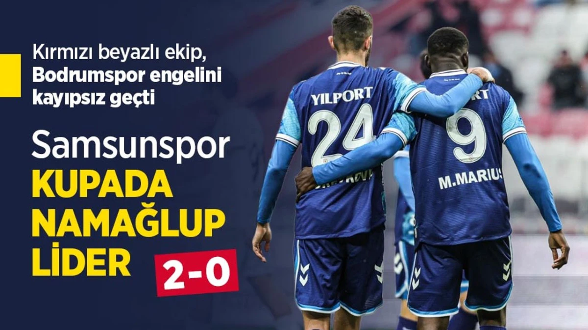 Samsunspor namağlup lider