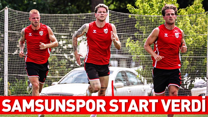 Samsunspor Start Verdi