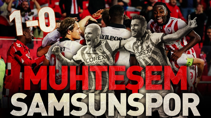 Samsunspor tek attı 3 aldı