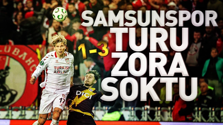 Samsunspor turu zora soktu!