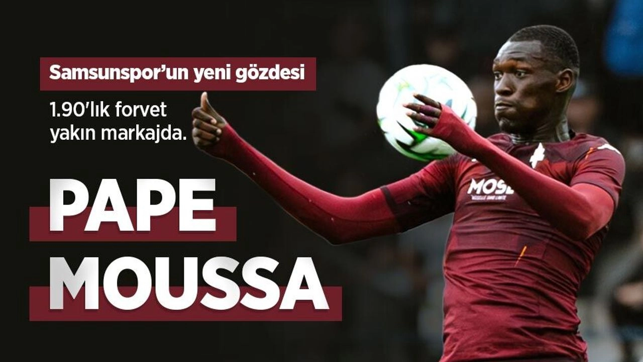 Samsunspor&rsquo;da Moussa sesleri