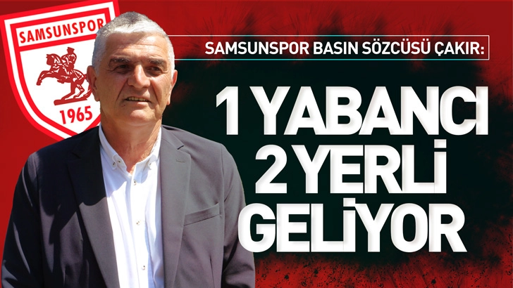Samsunspor'dan Transfer M&uuml;jdesi