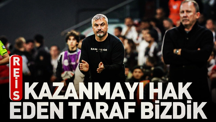 Thomas Reis: Eğer bir takım maçı kazanmayı hak ettiyse o taraf bizdik 