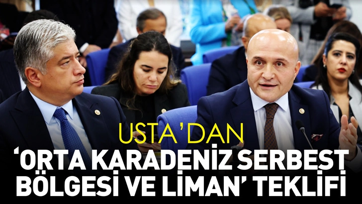 Usta’dan “Orta Karadeniz Serbest Bölgesi ve Liman” Teklifi