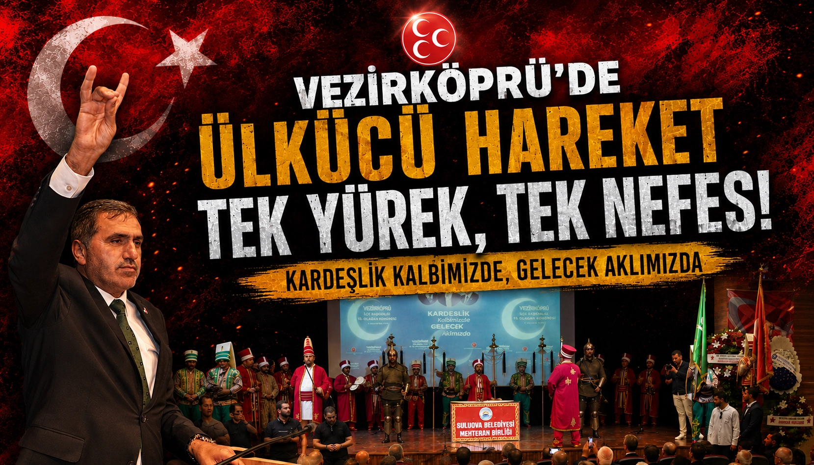 Vezirk&ouml;pr&uuml;'de &Uuml;lk&uuml;c&uuml; Hareket Tek Y&uuml;rek, Tek Nefes!