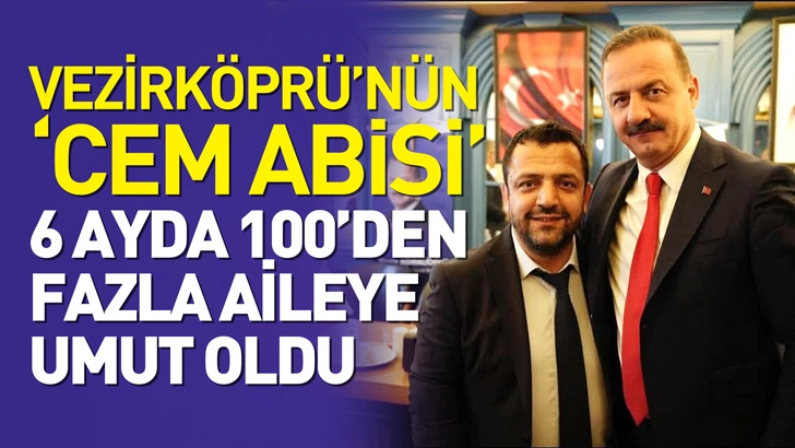 Vezirk&ouml;pr&uuml;&rsquo;n&uuml;n &ldquo;Cem Abisi&rdquo; 6 Ayda 100&rsquo;den Fazla Aileye Umut Oldu