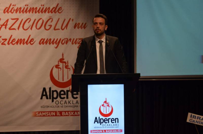 Samsun Alperen Ocakları'ndan Muhsin Yazıcıoğlu'nu anma programı