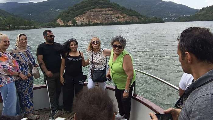 Engelliler Samsun’u ilçe ilçe geziyor