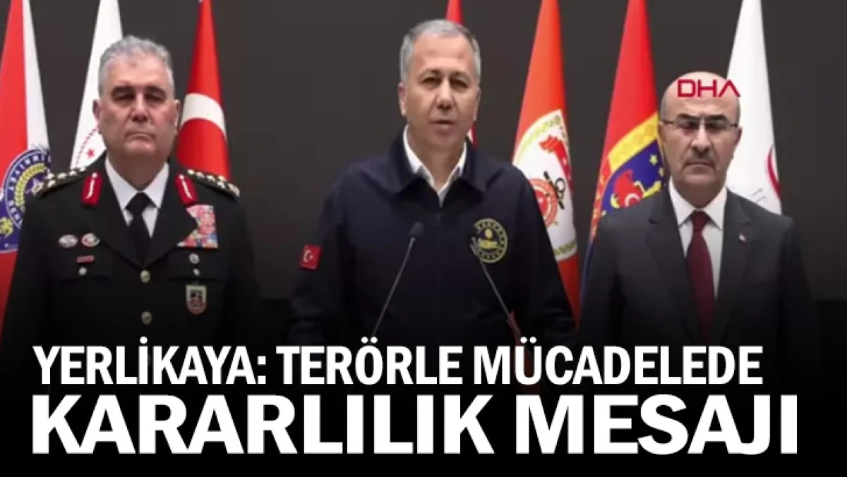 YERLİKAYA: TER&Ouml;RLE M&Uuml;CADELE KARARLILIKLA S&Uuml;R&Uuml;YOR | YALOVA&rsquo;DA DEAŞ OPERASYONU