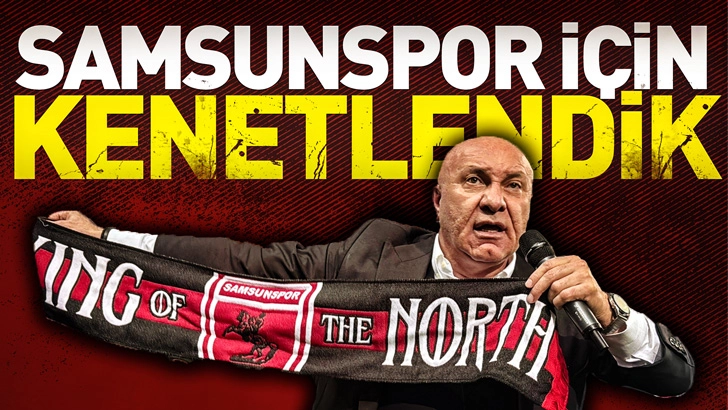 Y&uuml;ksel Yıldırım: Hedefimiz Samsunspor'u yeniden Avrupa kupalarına taşımak